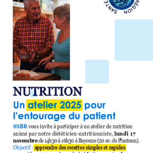 Atelier Nutrition 2025